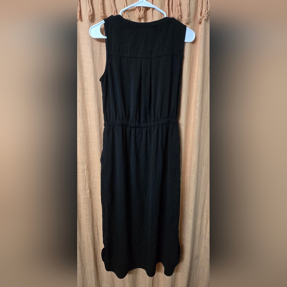 Merona Black Sleeveless Maxi Dress - Picture 4 of 4